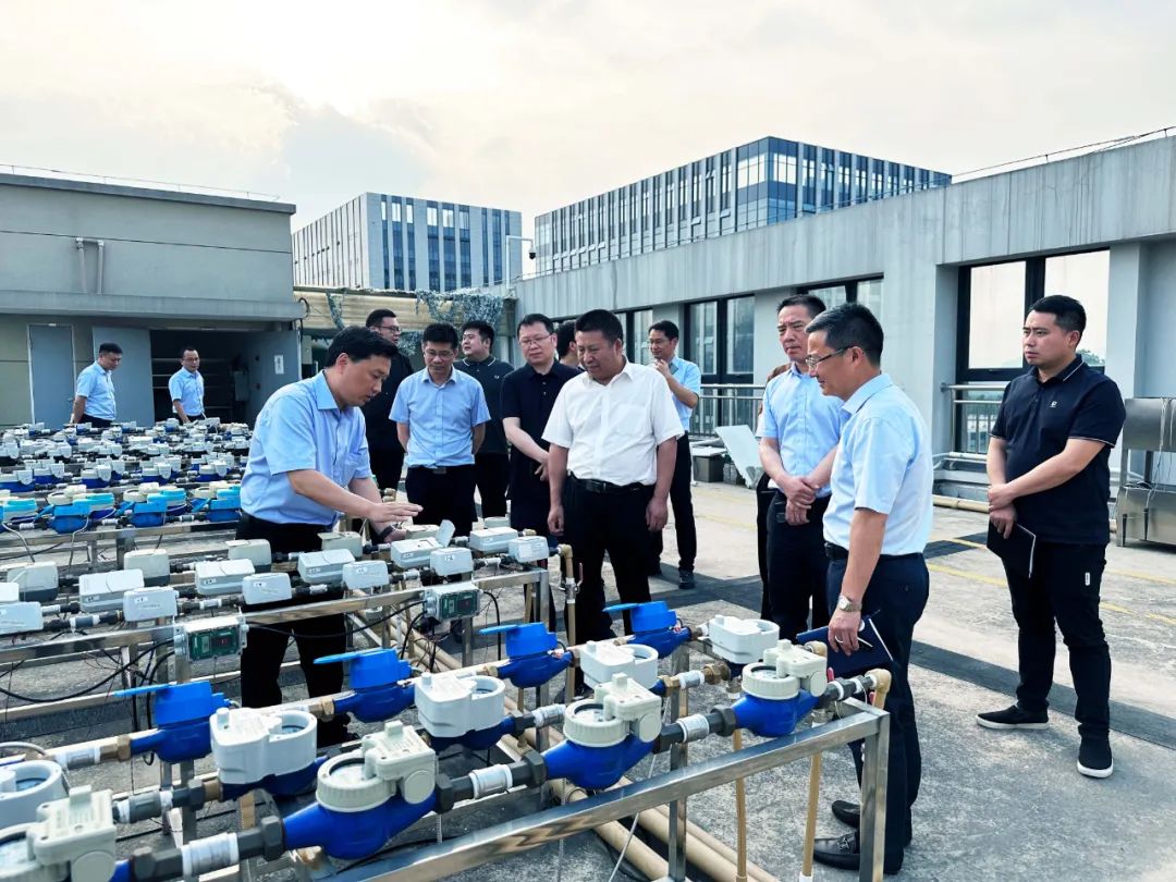 共叙友情，共谋发展 | 杭州市水务集团赴tyc7111cc太阳成考察交流