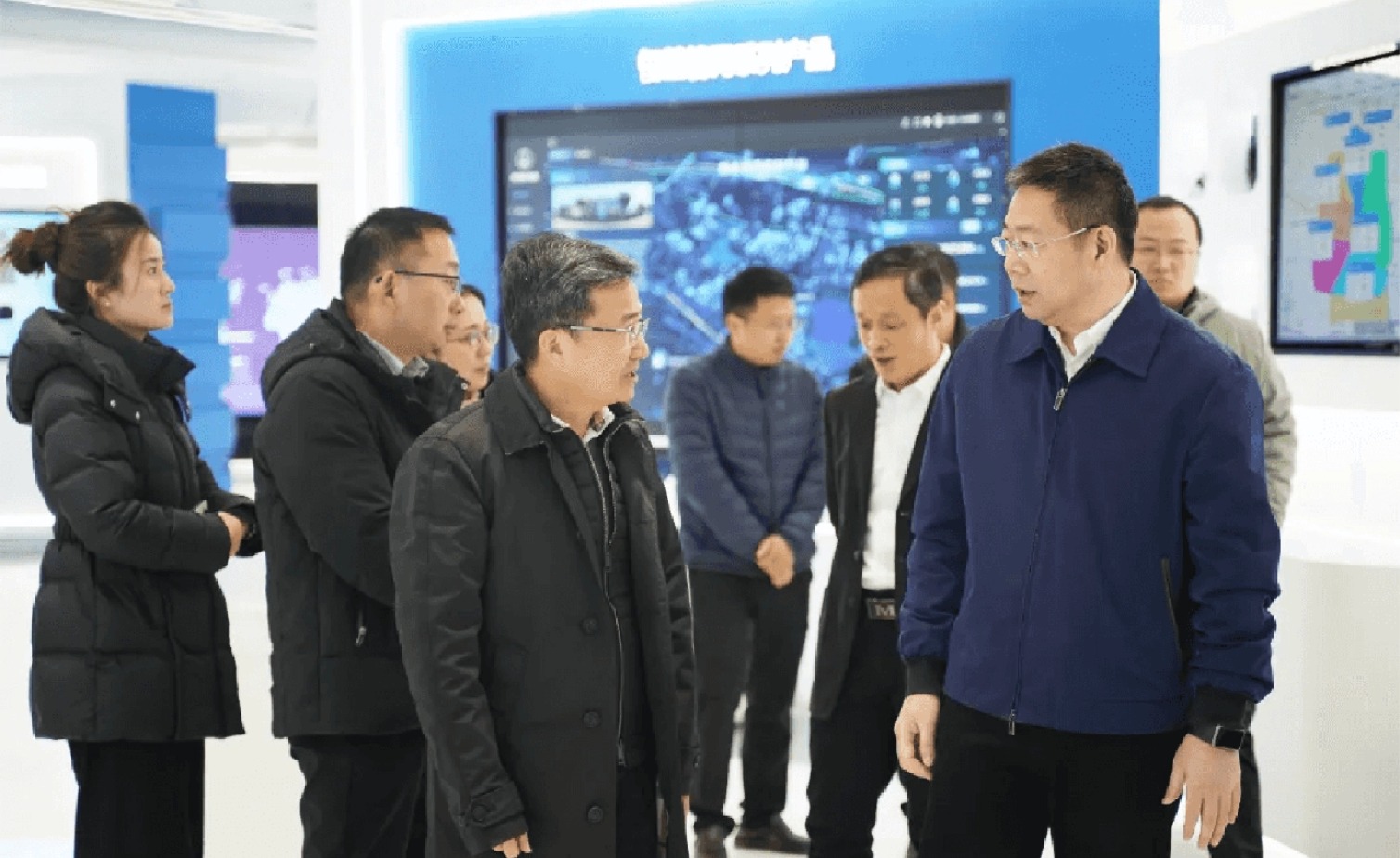 水利部全国节约用水办公室主任蒋牧宸一行莅临tyc7111cc太阳成智能参观调研